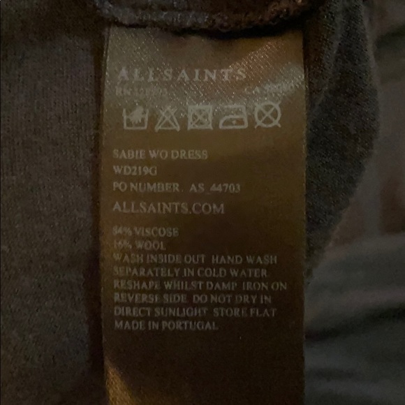 All Saints Sleeveless Mini Dress - Picture 5 of 5